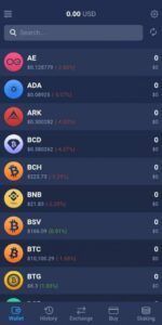 نحوه ارسال ارز دیجیتال در Atomic Wallet
