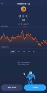 نحوه ارسال ارز دیجیتال در Atomic Wallet