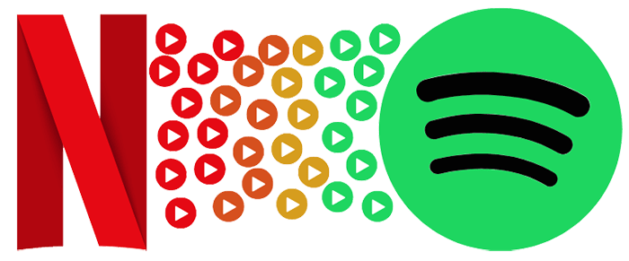 با کارت کریپتو امکان خرید اکانت&zwnj;های اسپاتیفای (Spotify) یا نتفلکیس (Netflix) وجود دارد.