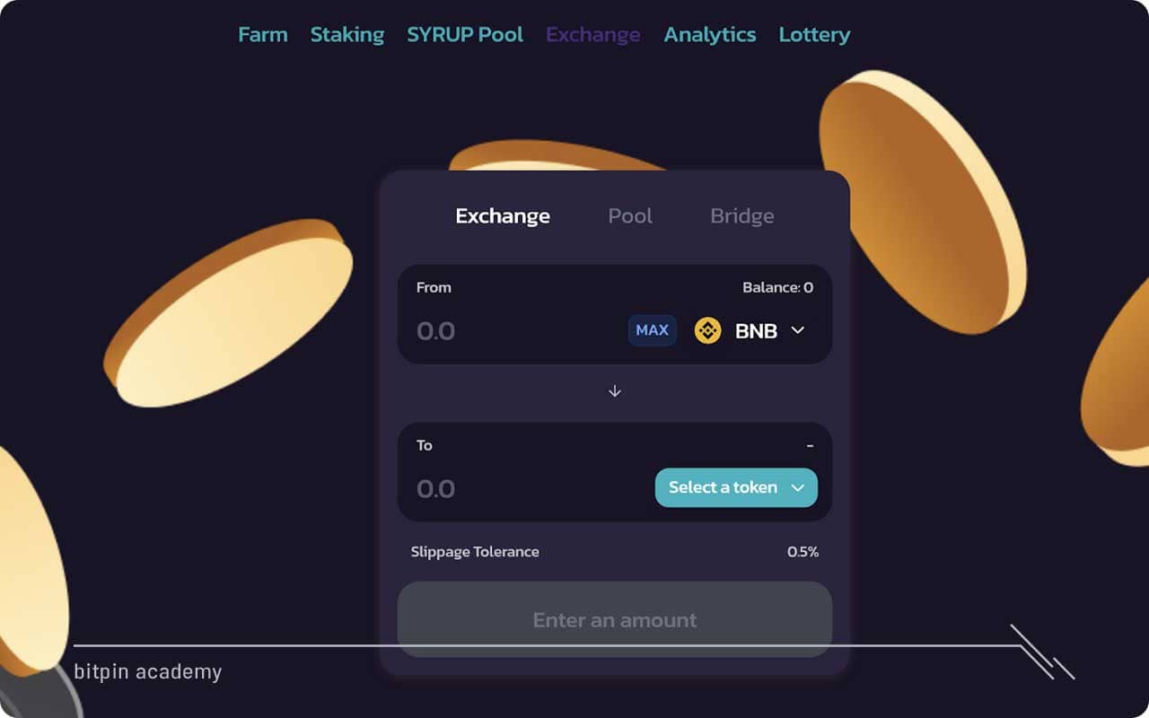 قیمت گذاری ارز دیجیتال پنکیک سواپ
