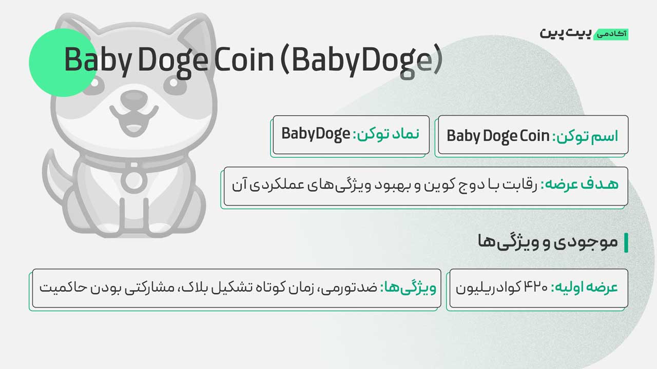 توکنومیک ارز دیجیتال بیبی دوج