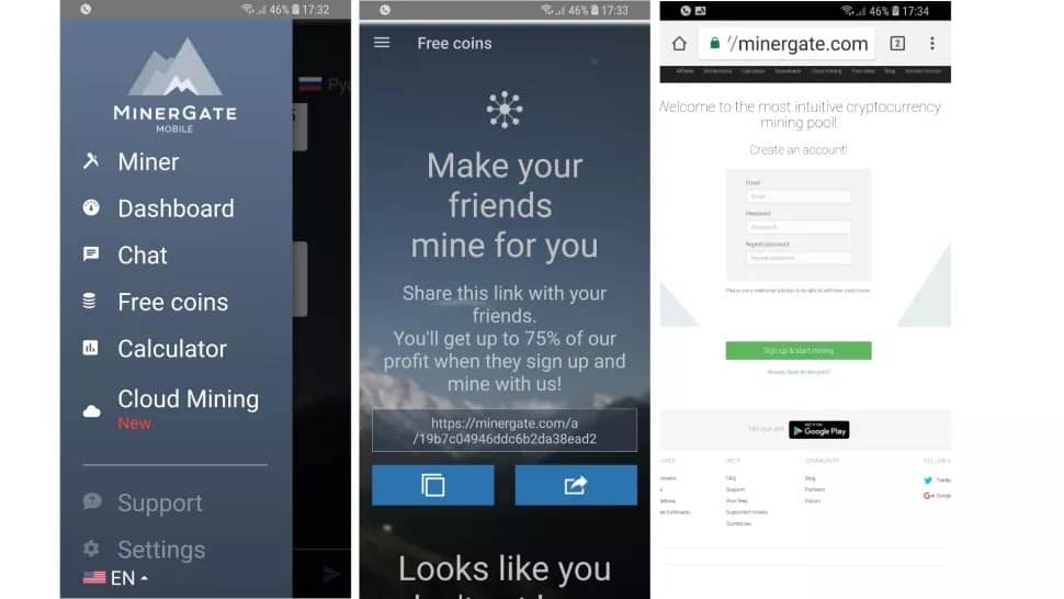 استخراج بیت کوین با گوشی رایگان