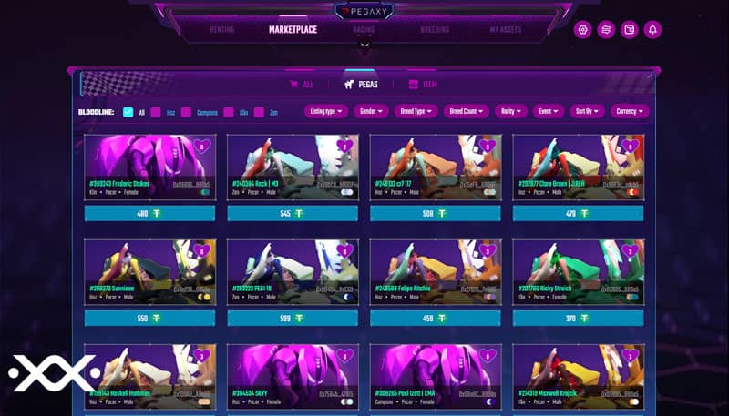 آموزش گام به گام بازی رایگان Pegaxy