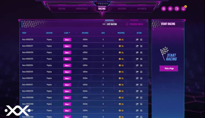 آموزش گام به گام بازی رایگان Pegaxy
