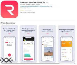 پیاده روی کن و کسب درآمد کن. راهنمای جامع بازی ران توپیا (RunTopia)