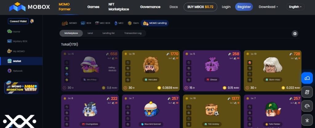 بازی Mobox