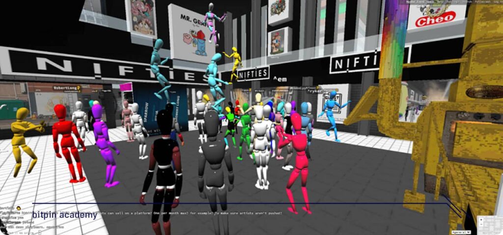 بازی Cryptovoxels