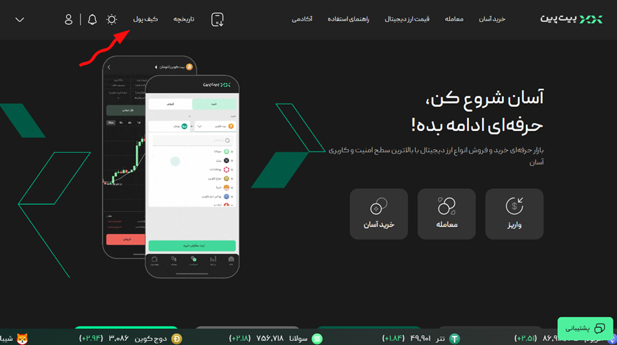 صفحه اصلی بیت پین