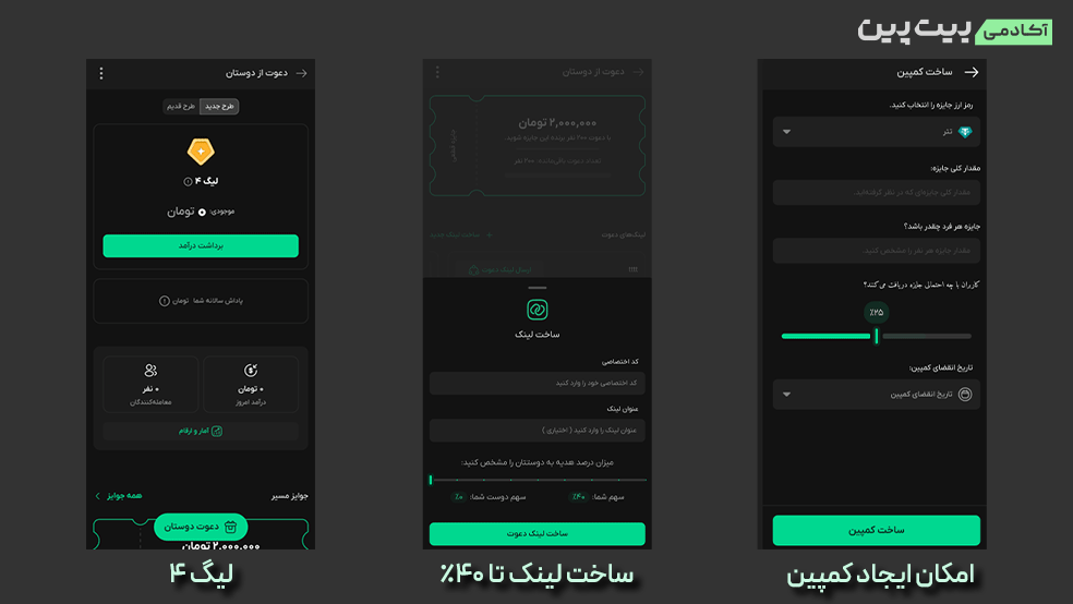 قابلیت‌های لیگ ۴
