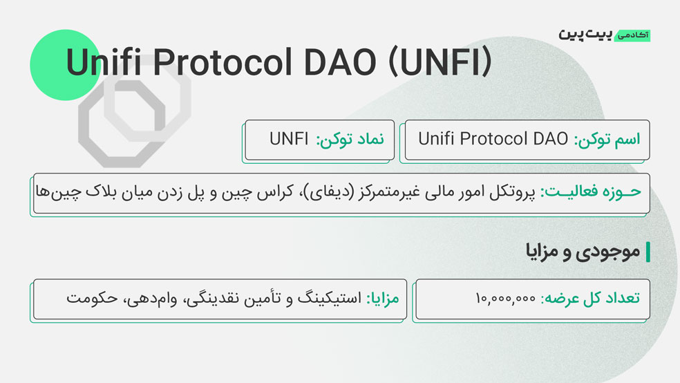 توکنومیکس UNFI