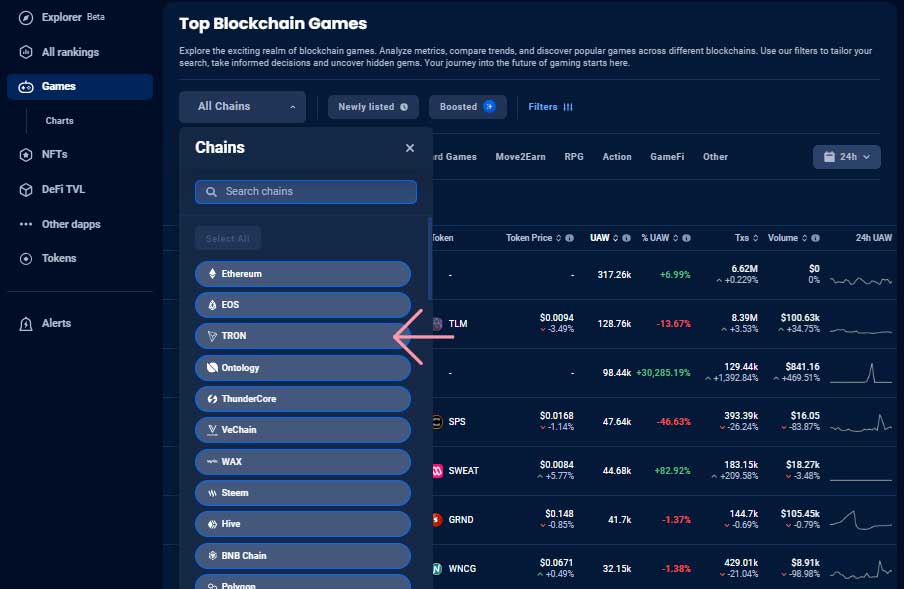 استخراج ترون با بازی کردن 