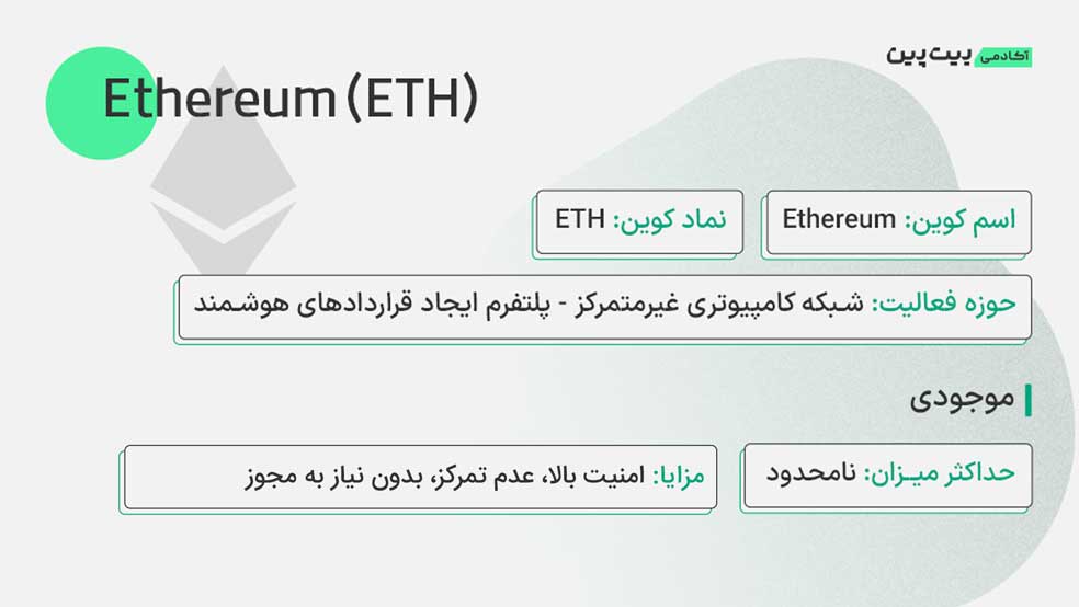 توکنومیکس اتر