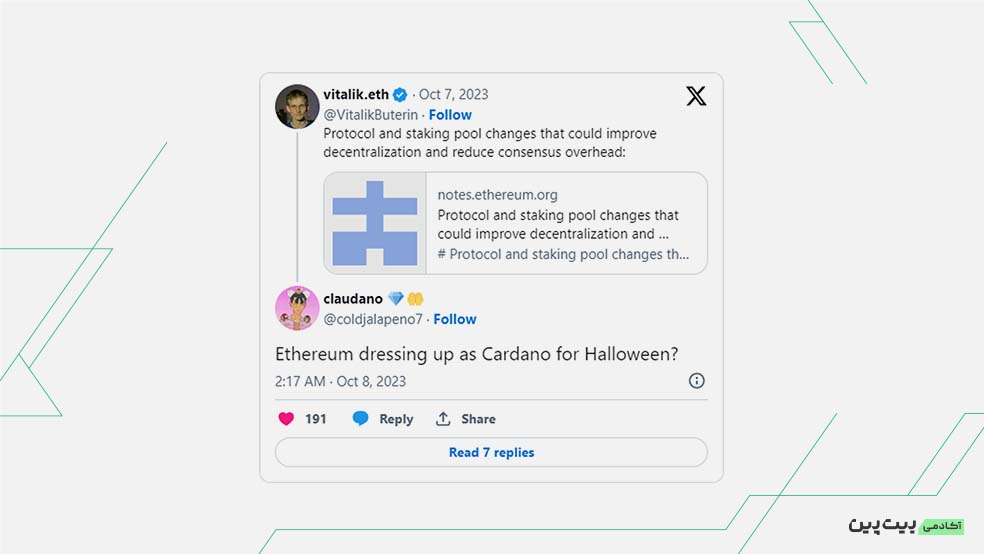 TW 2 بنیانگذار کاردانو ادعاهای ویتالیک بوترین را به سخره گرفت