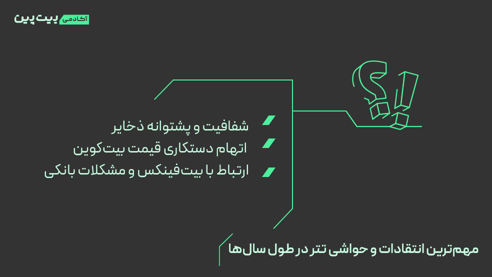 مهم‌ترین انتقادات و حواشی تتر در طول سال‌ها