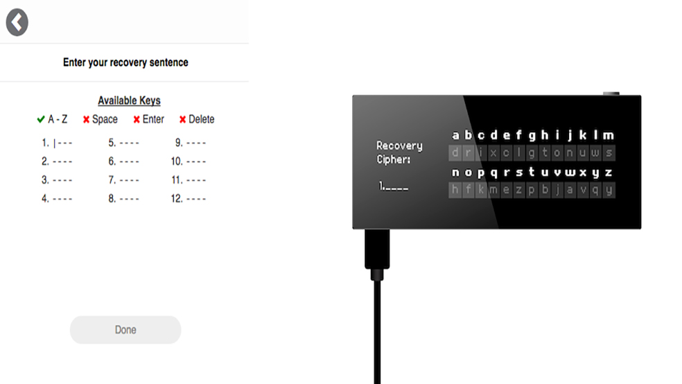 نحوه ریکاوری کیف پول keepkey