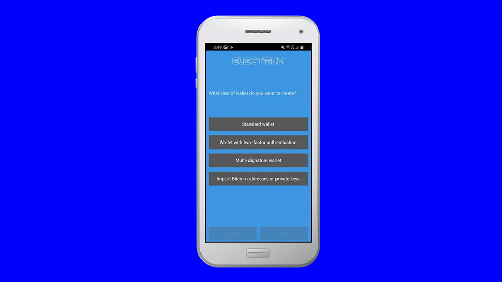 setup Mobile 2 معرفی و آموزش کیف پول الکتروم (Electrum) و نحوه استفاده