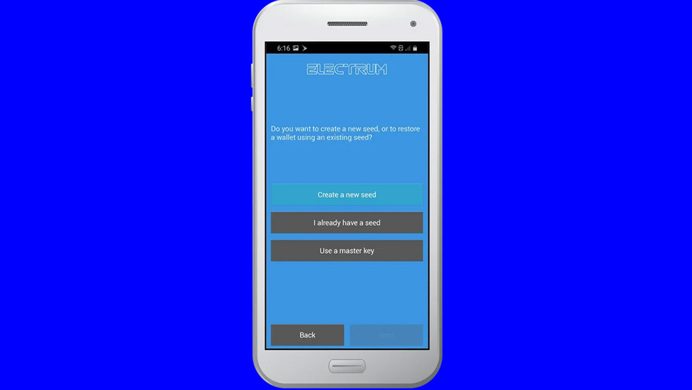 setup Mobile 3 معرفی و آموزش کیف پول الکتروم (Electrum) و نحوه استفاده