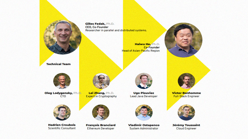 بنیانگذاران iExec