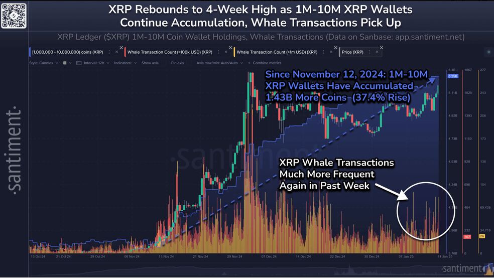 1.1 36 پرواز ریپل (XRP) به سوی سقف ۵ ساله: آیا لیست شدن ETF و انباشت نهنگ‌ها بازار را صعودی می‌کند؟