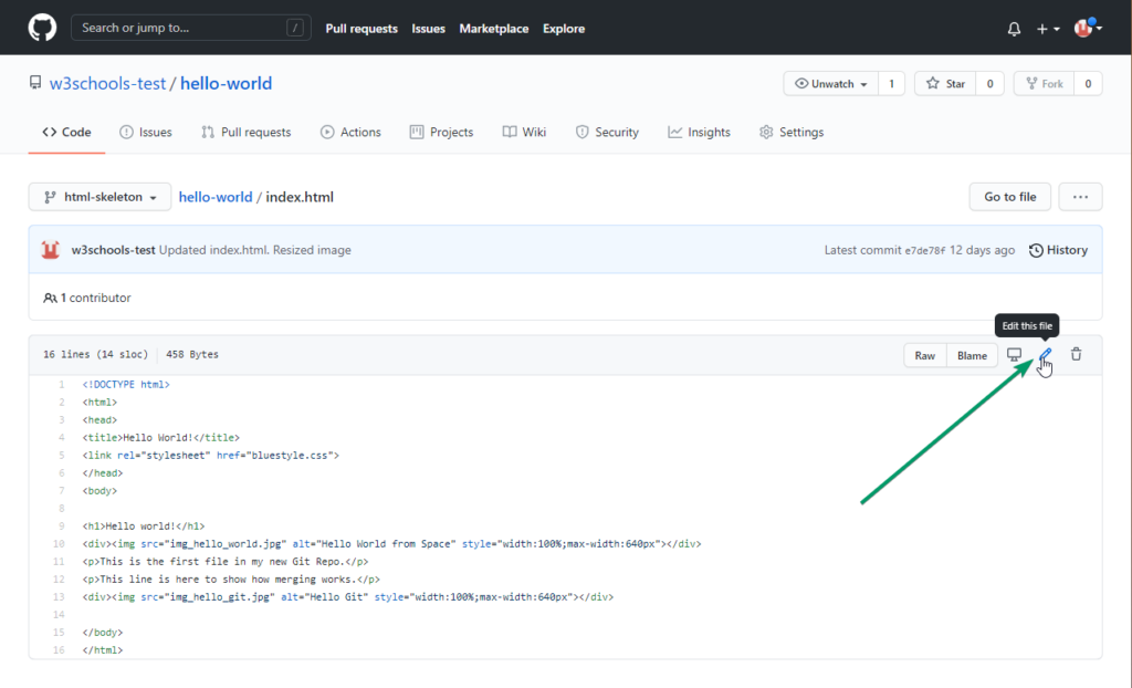 img github edit file گیت هاب (GitHub) چیست؟ راهنمای کامل برای تازه‌کارها و حرفه‌ای‌ها