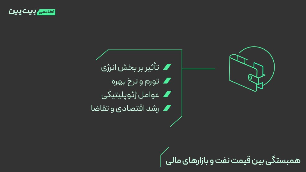 همبستگی بین قیمت نفت و ‌‌‌بازارهای مالی چگونه است؟