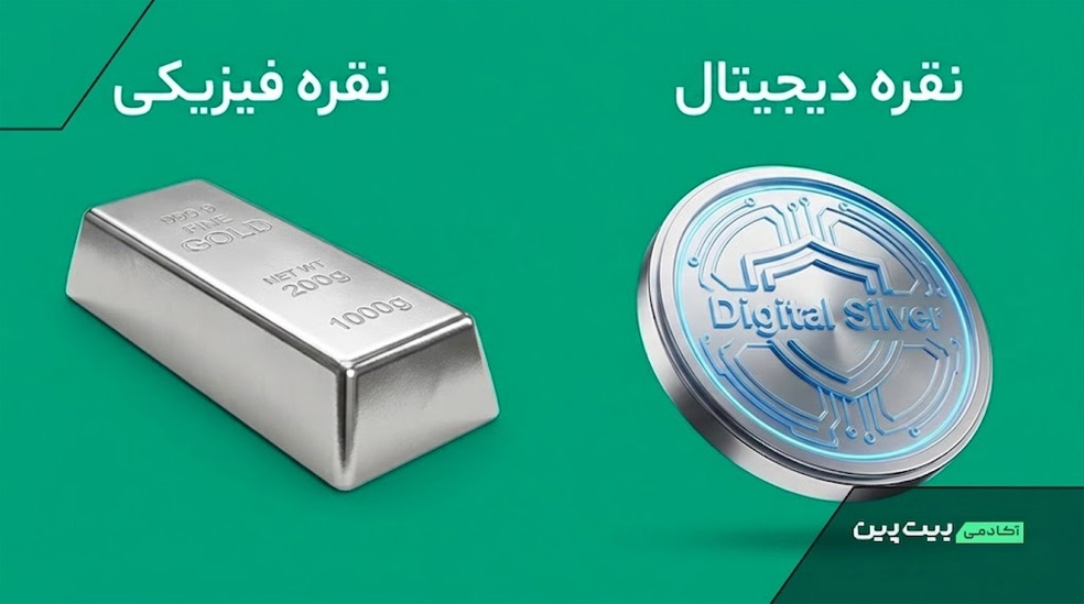 نقره فیزیکی در مقایسه با نقره دیجیتال
