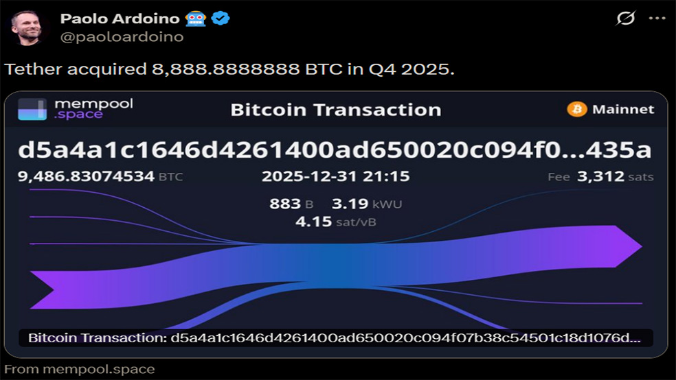 1 این شرکت استیبل‌کوین اکنون پنجمین دارنده بزرگ بیت‌ کوین است
