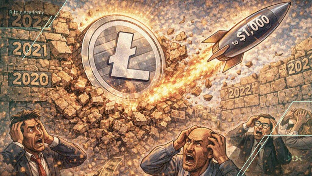 همه چیز برای ۲۰ برابر شدن قیمت لایت کوین آماده است!
