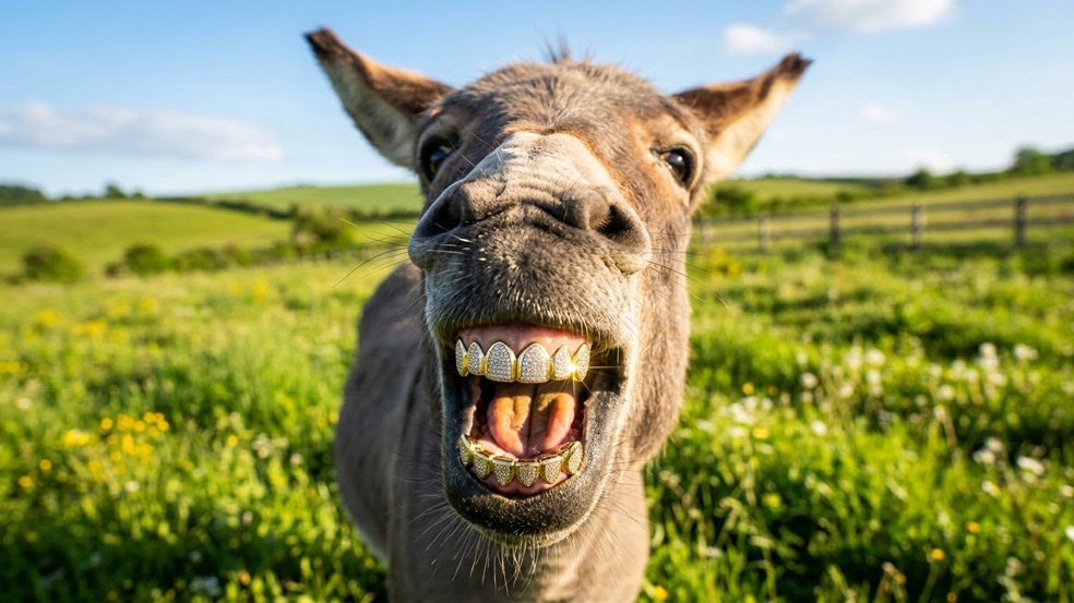 خری با شم اقتصادی قوی!