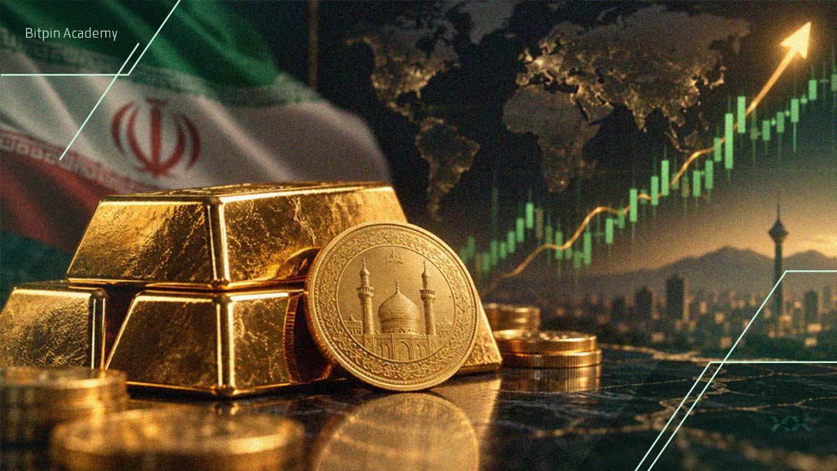 شمش طلا و سکه در کنار نمودار صعودی بازار طلا و دلار