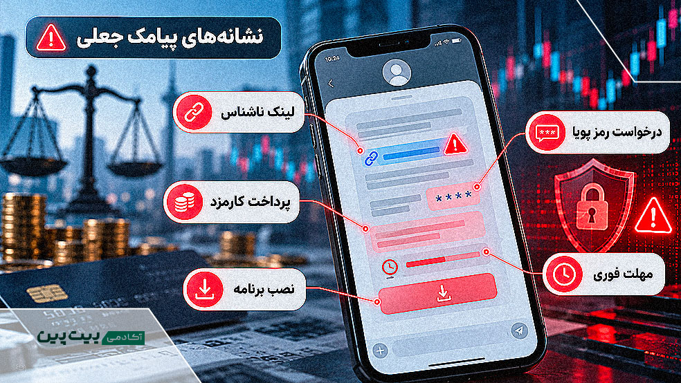 راههای تشخیص پیامک جعلی سهام عدالت
